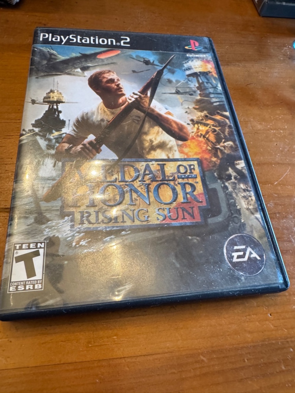 Medal of Honor: Rising Sun (PlayStation 2) - Navy Blue Cover